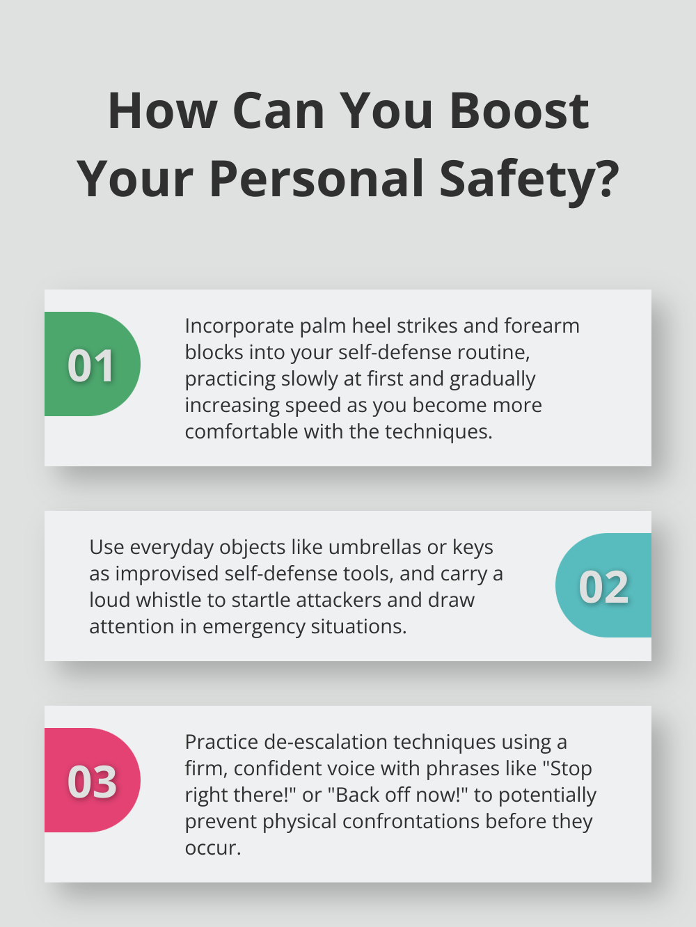 Infographic: How Can You Boost Your Personal Safety?